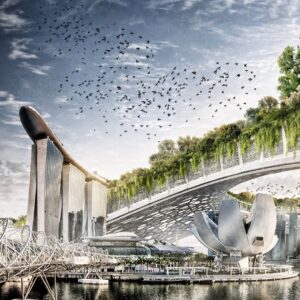 ArtScience Museum Singapore City view