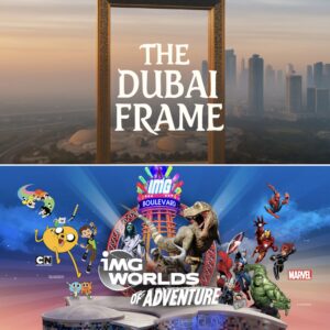Dubai Frame + IMG World Of Adventure
