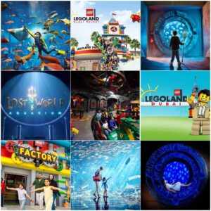 Legoland Theme Park + The Lost World Aquarium