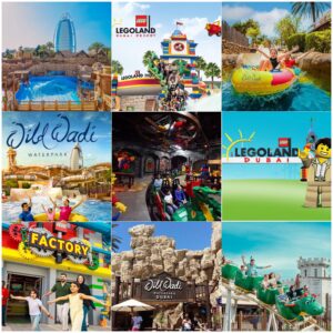 Legoland Theme Park + Wild Wadi Waterpark