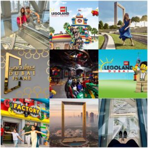 Legoland Theme Park + Dubai Frame