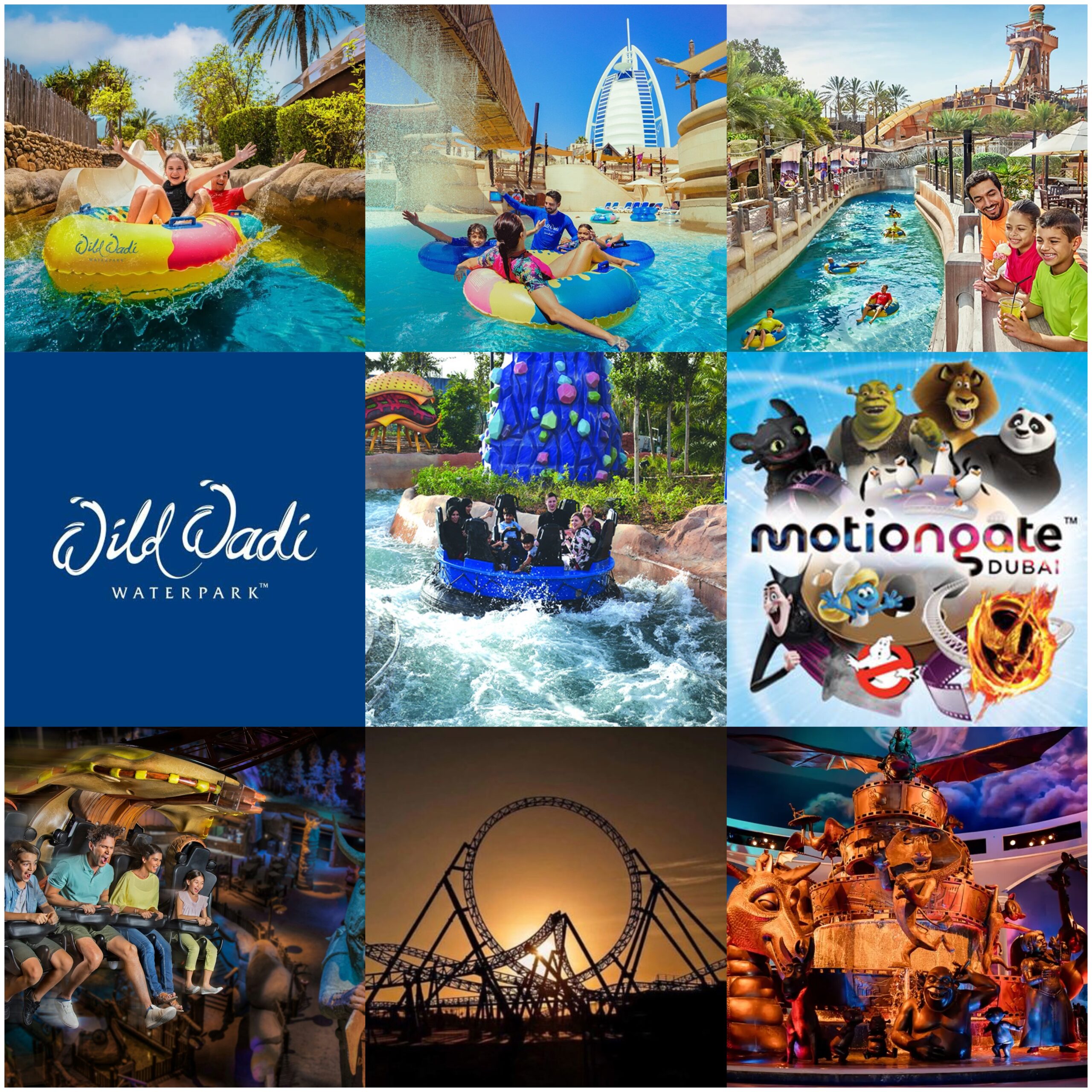 Wild Wadi + Motiongate Dubai