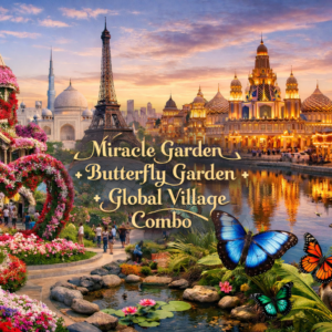 Global Village + Miracle Garden + Butterfly Garden Combo