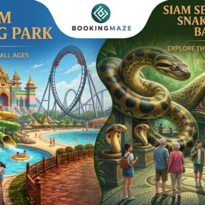 Siam Amazing Park + Siam Serpentarium Snake Museum Bangkok