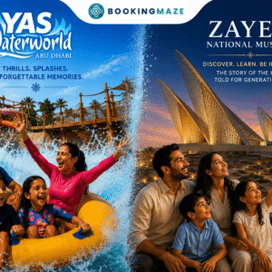 YAS Waterworld + Zayed National Museum